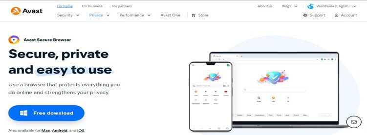 Avast Secure Browser