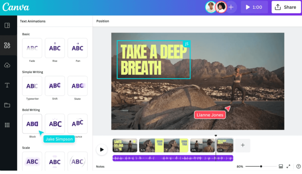 Canva Top editor just for the internet