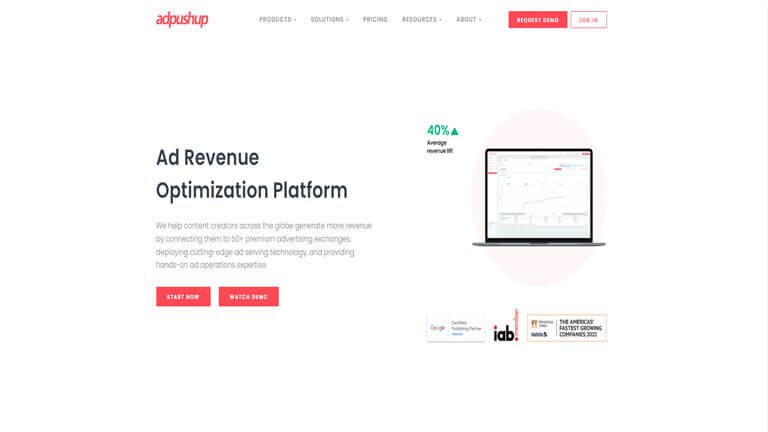 AdPushup Ad Revenue Optimization