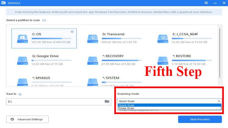 WinfrGUI Software download Fifth