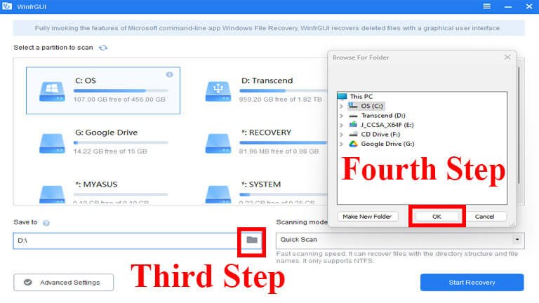 WinfrGUI Software download Fourth