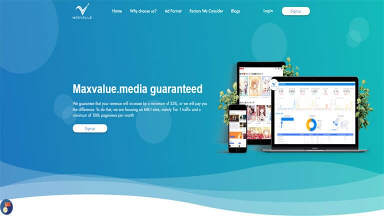 maxvalue.media Advertising Network